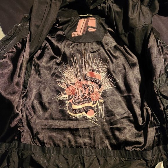 Powder Room Li'l Chicks Girls Two Piece Snowboard Ski Jacket Size XL - Picture 4 of 12